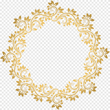 Maybe you would like to learn more about one of these? Gold Gold Deco Round Border Brown Floral Frame Symmetry Border Frame Png Pngegg