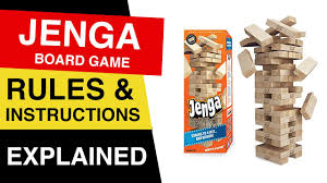 This can be by age or whatever you like. Jenga Board Game Rules Instructions How To Play Jenga Jenga Game Explained Youtube