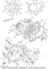 Numbers 5 are given in the order of the jobs in the. Yamaha Motorcycle 2002 Oem Parts Diagram For Crankcase Cover 1 Partzilla Com