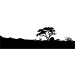 Check spelling or type a new query. African Landscape Silhouette Free Svg