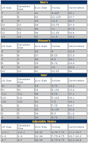 51 Unexpected Mens Hockey Skate Size Chart