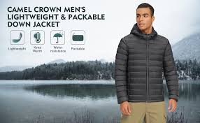 Besides good quality brands, you'll also find plenty of discounts when you shop for jacket man sleeveless during big sales. Camel Crown Mens Packable Down Jacket Lightweight Active Performance Go Down