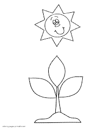 We bet your kids will love them all. Simple Kids Coloring Pages For The Earth Day Coloring Pages Printable Com