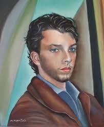 Tableau Peinture Portrait Jeune Homme Beau Philippe 20 Ans Portrait Portrait Hommes Tableau Peinture