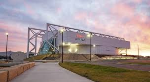 Hyvee Arenas Modern Multi Level Sports Complex Repurposes