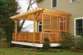 Shop for arbor decks online at tactics boardshop. Deck Pergola No Ap1 By Trellis Structures