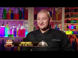 The judging panel in addition to gary and matt included chef neil perry and qantas ceo alan joyce. Masterchef Giani BanuÈ›a PreparÄƒ Tarantule Youtube