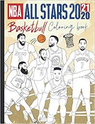 Check spelling or type a new query. Nba All Stars 2020 21 Coloring Book The Ultimate Basketball Coloring Book For Adults And Kids Lebron James Kevin Durant Kawhi Leonard Stephen Curry Russell Westbrook And More Press Power Coloring 9798585738258 Amazon Com