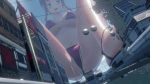 [giantess][mmd] growth ドーザー (revised)