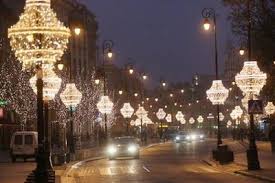 Beautiful Christmas Street Lights In Warsaw Outdoor Christmas Lights Christmas Light Installation Diy Christmas Lights