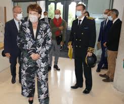 1) mon village à l'heure de bruxelles. Deplacement En Normandie De La Ministre De La Culture Mme Roselyne Bachelot Narquin