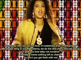 The song reached the top 10 in eleven countries chorus no moneyman can win my love it's sweetness that i'm thinking of we always hang in a buffalo stance we do the dive every time we dance i'll give you. Only 80 S Gifs Neneh Cherry Buffalo Stance 1988