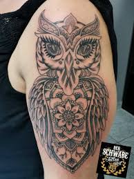 The mandala tattoo can come in many different. Der Schwabe Tattoo Art Derschwabetattooart Tattoo Schwarzgrautattoo Eule Eulentattood Dotwork Mandala Facebook