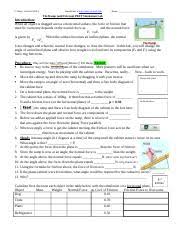 Force & motion 30% purpose/goal(s): The Ramp Phet Lab Docx C Bires Revised 10 2014 Simulations At Http Phet Colorado Edu Name The Ramp And Friction Phet Simulation Lab Introduction When Course Hero