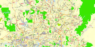 Klang valley integrated transit system. Kuala Lumpur Pdf Map Vector Malaysia Eng City Plan Editable Map