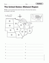 Try to remember, you always have to care for your child with amazing care, compassion and affection to be able to help him. Quiz Midwest U S State Capitals Geography Printable 3rd 8th Grade Teachervision