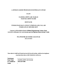 Penyediaan dan persembahan laporan hendaklah mematuhi garis panduan tertentu. Top Pdf Laporan Projek Tahun Akhir 123dok Com