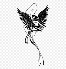 What are some good angel silhouettes for christmas? Medium Image Silhouette Of Angel Woman Free Transparent Png Clipart Images Download