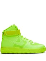 Nike Air Force 1 High Top Sneakers Farfetch In 2020 Nike Air Shoes Green Nike Shoes Nike Air Force