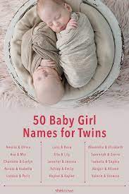 Twin Girl Names You Ll Love Best Twin Baby Names 2020 Name Pairings Sheknows