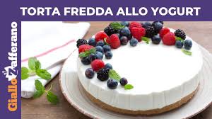 Ricetta cheesecake fredda philadelphia senza colla di pesce. Torta Fredda Allo Yogurt Senza Forno Youtube