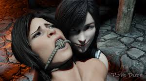 Rule34 - If it exists, there is porn of it  lara croft, tifa lockhart   3980414