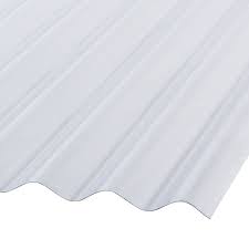 Polycarbonate clear plastic sheet 12 x 24 x 0.0625 (1/16) 3 pack shatter resistant, easier to cut, bend, mold than plexiglass. Palruf Corrugated Pvc 12 Ft Clear Roofing Panels The Home Depot Canada