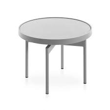 This round shape coffee table is made from mango wood and features a smooth wide top that can be used for serving and various decorative purposes. Gandia Blasco Onde Round Coffee Table Tattahome