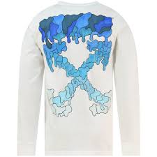 4.3 out of 5 stars 5,778. Off White White Blue Marker Vertebrae Arrow Print L S T Shirt T Shirts From Brother2brother Uk