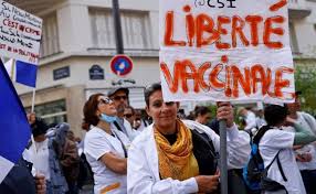 Today, in france, wearing a mask is compulsory in all places open to the public (including péclet and caron shopping centres). Over 120 000 Join Protests Against Health Passes In France