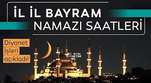 Namaz vakitlerini göstermek istediğiniz il ve ilçe adını seçiniz. Diyanet Ile Bayram Namazi Saatleri