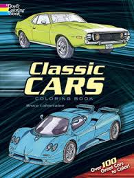 Supercoloring.com is a super fun for all ages: Classic Cars Coloring Book By Bruce Lafontaine Paperback Barnes Noble