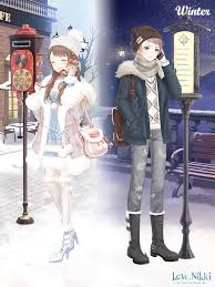 Four Seasons Anime Outfits Nikki Love Couple Outfits