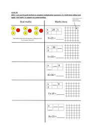 Grid Method Multiplication Using Concrete Pictorial Abstract Teaching Resources Grid Method Multiplication Multiplication Grid Multiplication