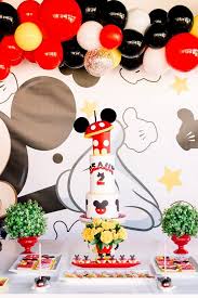 Maybe you would like to learn more about one of these? Mickey Mouse 2nd Birthday Party Pretty My Party Party Ideas 2nd Birthday Parties Mickey Mouse Party Supplies Mickey Mouse Birthday