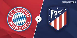 Bayern munich 2 atletico madrid 1 (agg: Bayern Munich Vs Atletico Madrid Prediction And Betting Tips Mrfixitstips