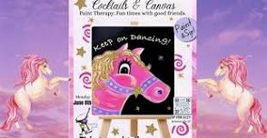 Pink Pony "Keep on Dancing!" Cocktails and Canvas