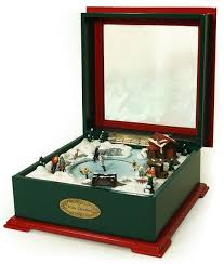 White Christmas Music Box Plays 30 Songs 49 95 B Com Cajita De Musica Caja De Musica Caja Musical