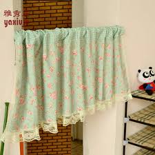 free shipping green plaid floral lace