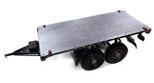 Attaches to 5th wheel and sits on standard ch. Flatbed Dual Axle Car Trailer Kit For 1 10 Scale Rc 720x270x190mm C29058 Modellbau In Graz Mani S Rc Shop Dein Modellbaugeschaft
