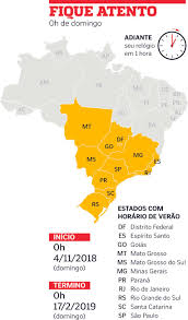 Um dos fusos horários brasileiros. Economia No Horario De Verao Abastece Brasilia Por Um Mes Fato Regional