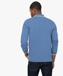 Neuf avec étiquettes lacoste sport hommes manches longues 100% cotton golf polo. Polo Homme A Manches Longues En Coton Bio Gemo