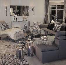 Pin By Olga Fernandez On Interior Glam Living Room Decor Living Room Decor Gray Grey Couch Living Room
