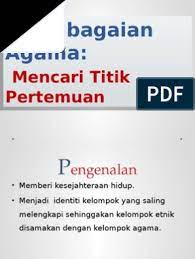 Agama merupakan fenomena penting dalam kehidupan manusia. Bab 6 Kepelbagaian Agama