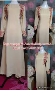 Baju pengantin muslimah merah putih tak labur. Baju Pengantin Dan Makeup Murah Posts Facebook