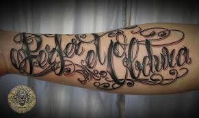 One of my favorite payrings. 60 Cool Tattoo Fonts Ideas Hative