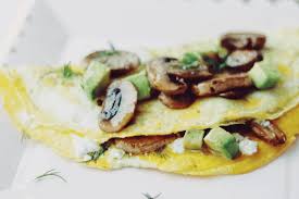 Omelette Keto Chevre Avocats Et Champigons Recette Omelette Champignons Omelette Alimentation