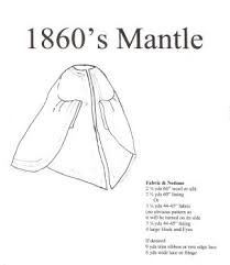 1860s Civil War Era Mantel Pattern