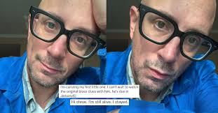 Steve Burns from "Blue's Clues" Checks In