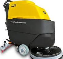 Battery Powered Floor Scrubber C20 with a Complete Set of ...